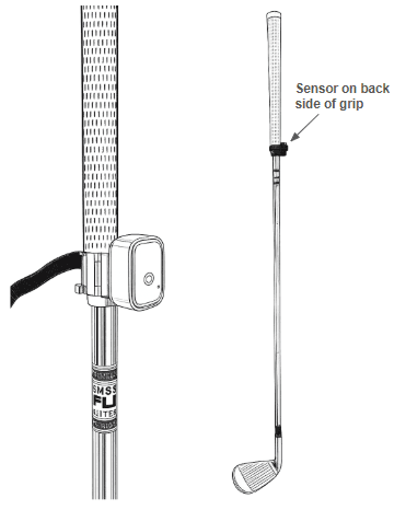 How to attach the Dryve Golf sensor to a golf club grip