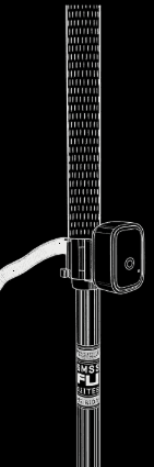 Dryve Golf sensor mounted on a golf club